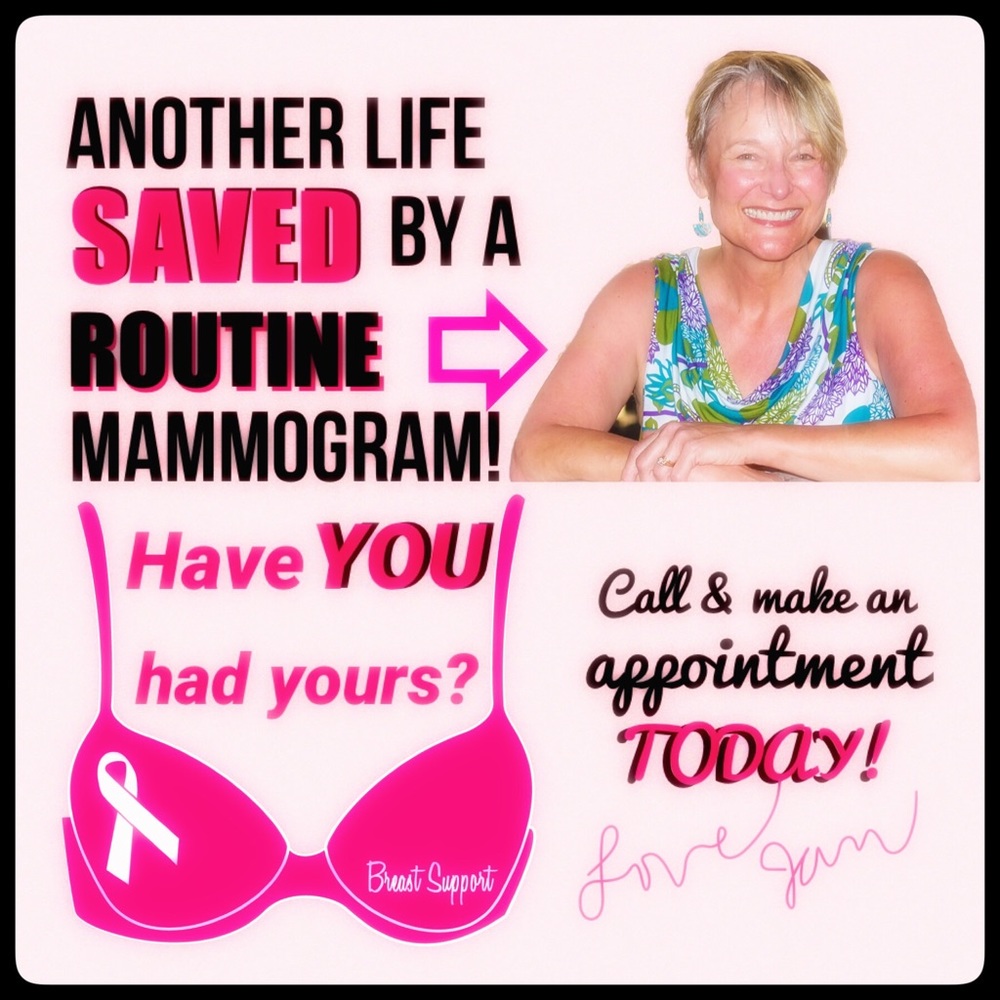 HAVE YOU HAD YOUR MAMMOGRAM?
